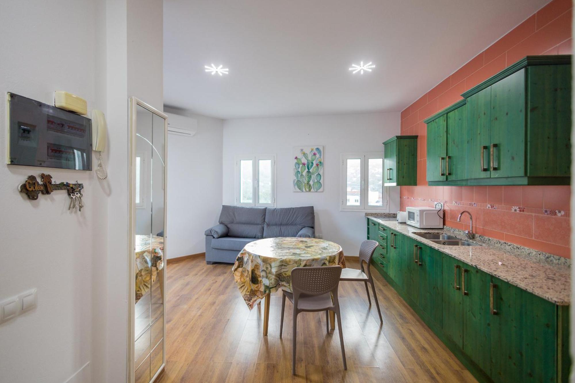 Balcon De La Mina Suites - Aircon And Terrace With Views Vega de San Mateo Luaran gambar